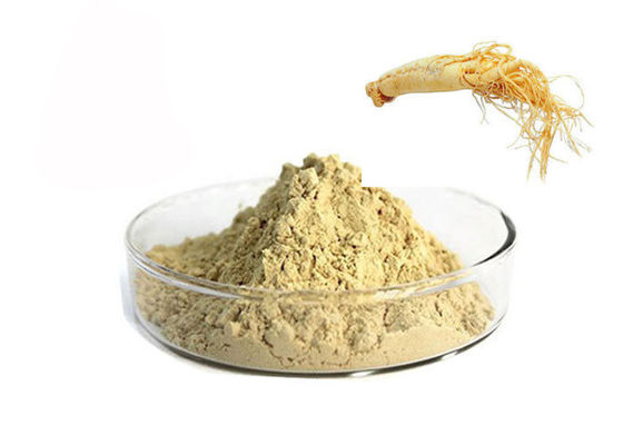Poeder van de de Ginsengwortel van CAS 90045-38-8 80% Ginsenosides het Zuivere Kruiden leverancier