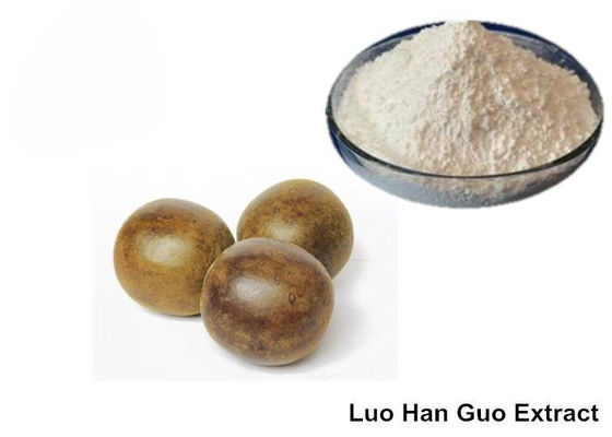 50% Mogroside V Zuiver Natuurlijk het Zoetmiddelpoeder van Luo Han Guo leverancier